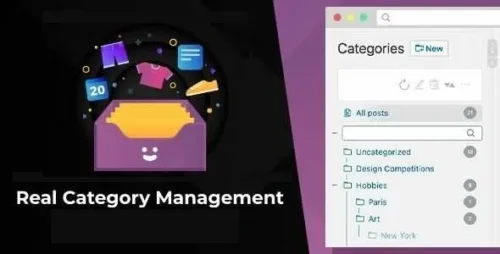 WordPress Real Category Management GPL v4.2.16 – Content Management in Category Folders